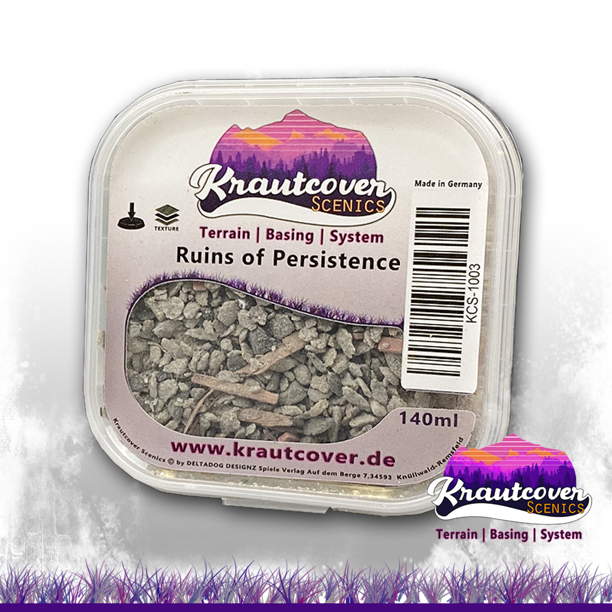 Krautcover Scenics Ruins of Persistence Basecover (140ml)