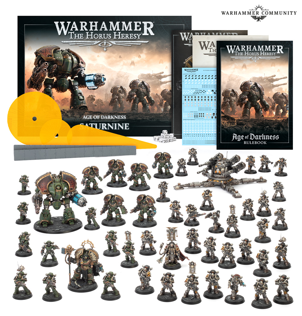 Warhammer 30K Horus Heresy Starterset Saturnine deutsch