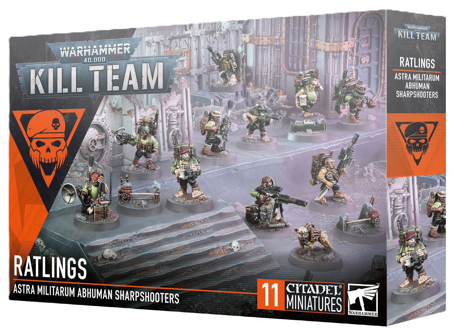 Warhammer 40K Kill Team Rattlings des Astra Militarum
