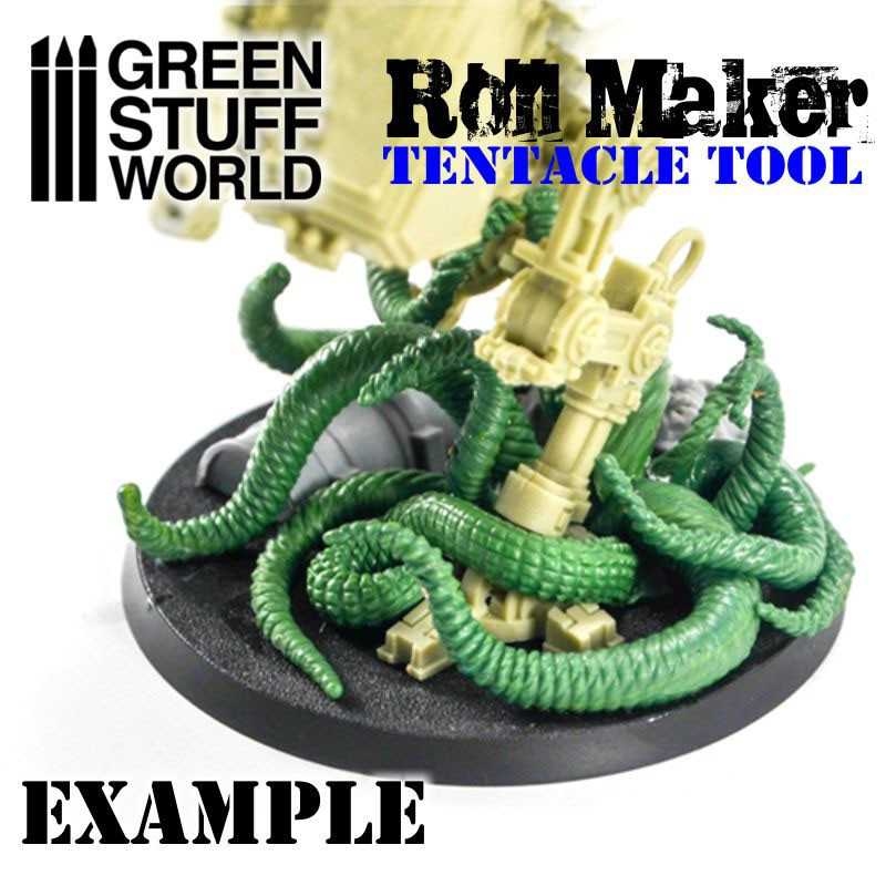 GreenStuffWorld Roll Maker Set XL zur Herstellung von Tentakeln, Rohren uvm.