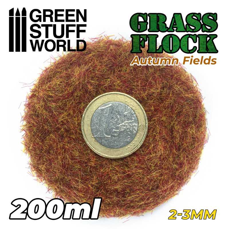 GreenStuffWorld Grasfasern 2-3mm - AUTUMN FIELDS 200 ml