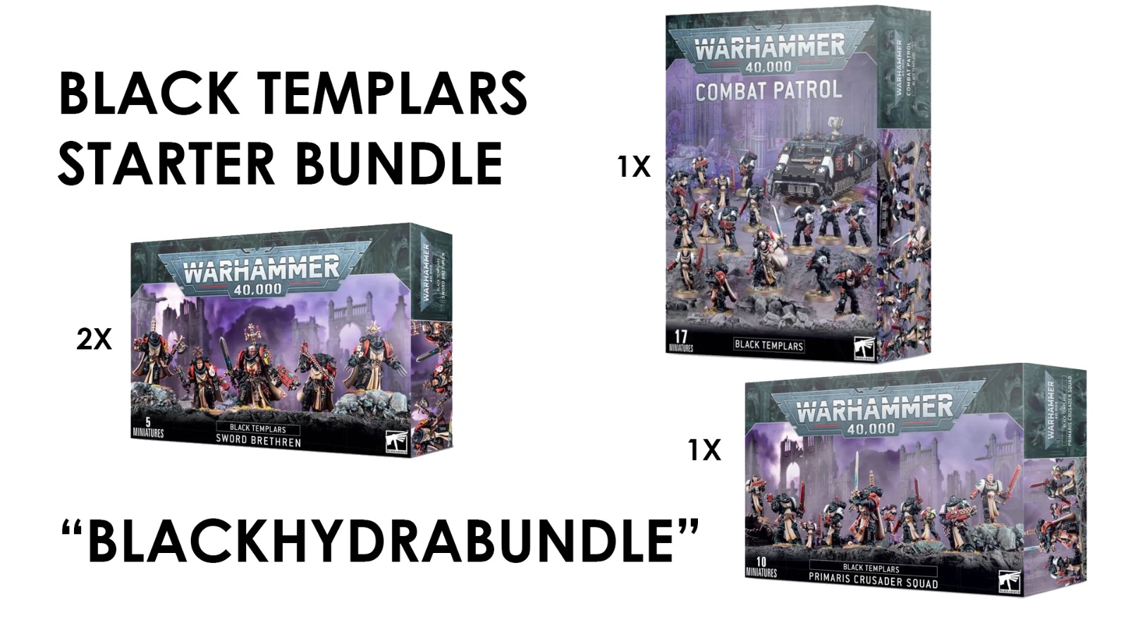 Warhammer 40K Blackhydra Bundle Starter Bundle