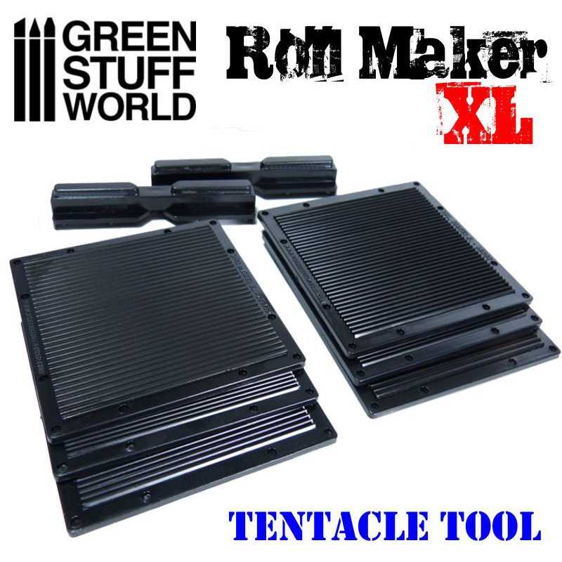 GreenStuffWorld Roll Maker Set XL zur Herstellung von Tentakeln, Rohren uvm.