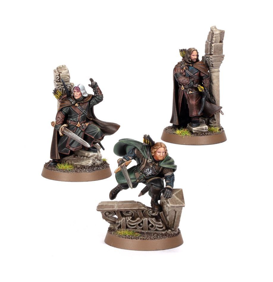 Middle-earth™ Faramir™, Madril und Damrod, Waldläufer von Ithilien™ Herr der Ringe Tabletop