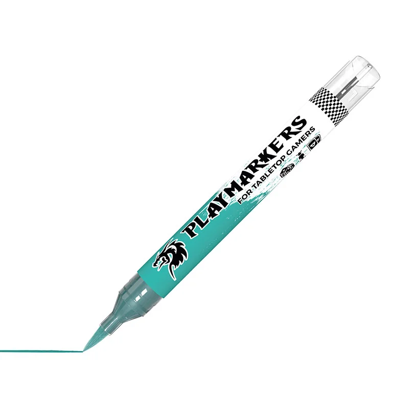 AK Interactive - PLAYMARKER - Emerald Acrylstift für Miniatur und Modellbaumalerei