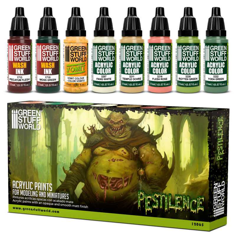 GreenStuffWorld Farbset - Pestilence