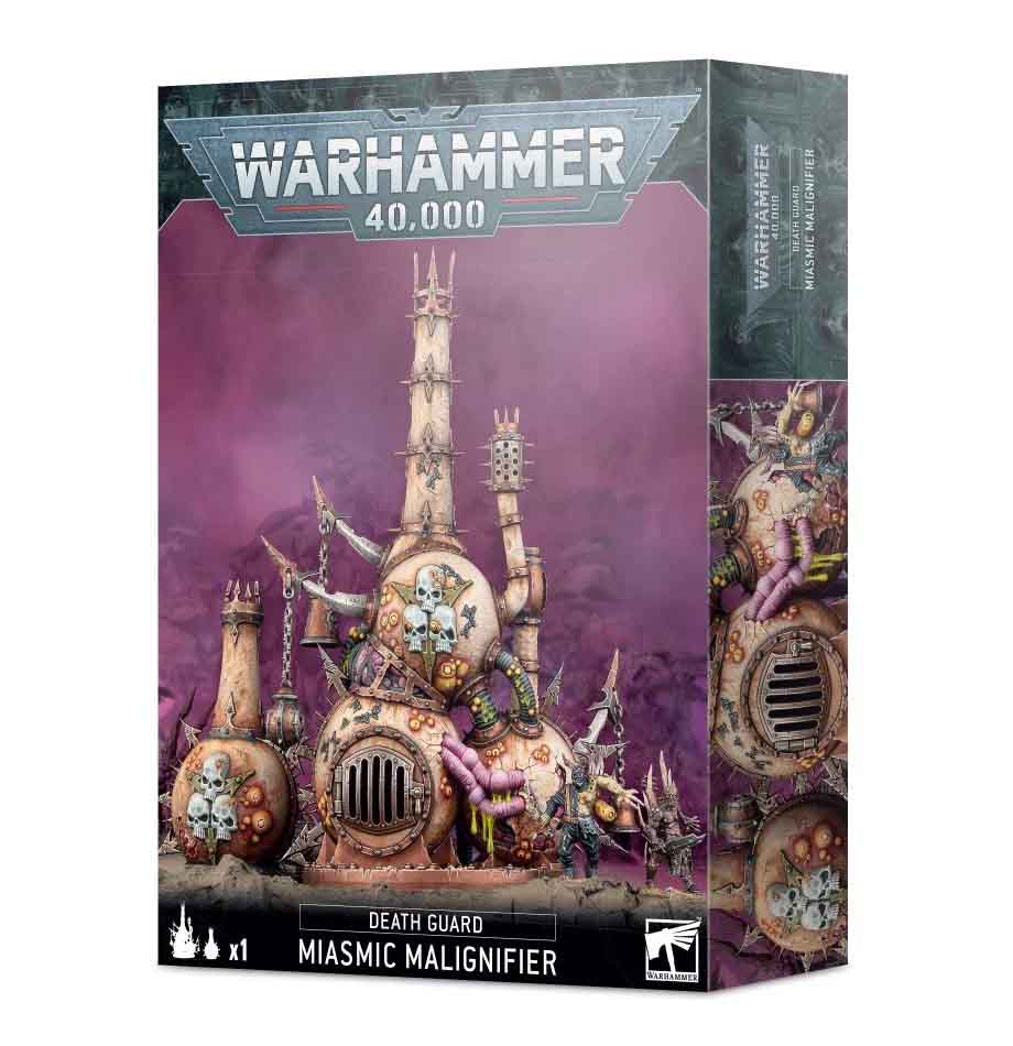 Warhammer 40K Miasmischer Malignificator der Deathguard
