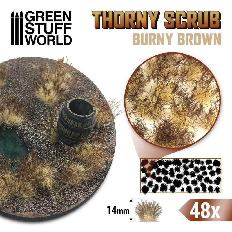 GreenStuffWorld Spitze Grasbüschel - BURNY BRAUN