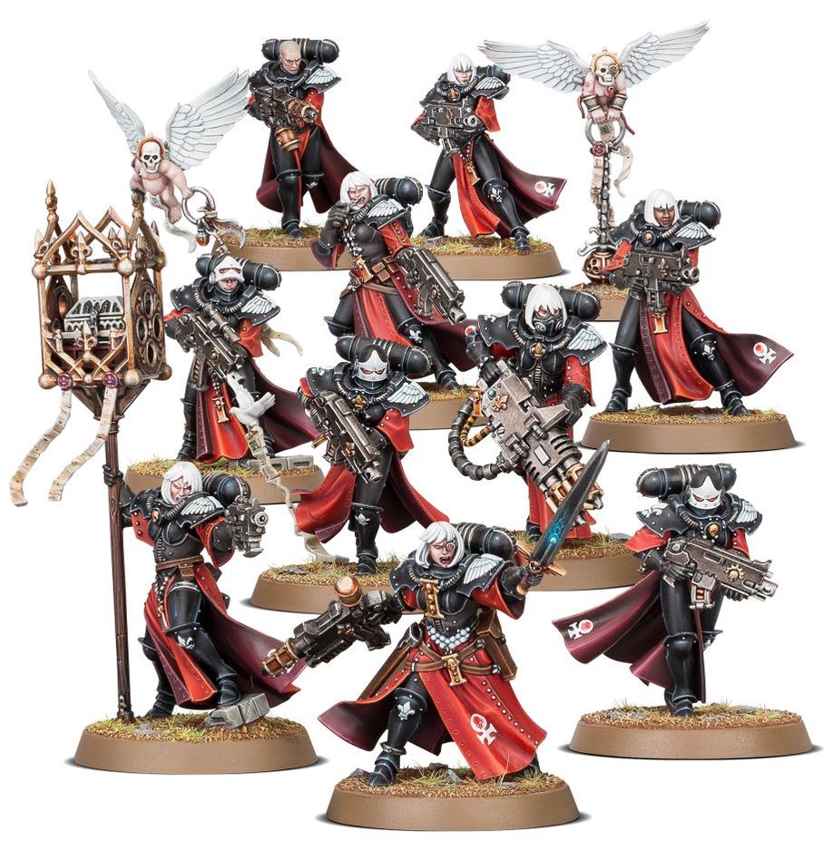Warhammer 40K Sororitatrupp der Adepta Sororitas