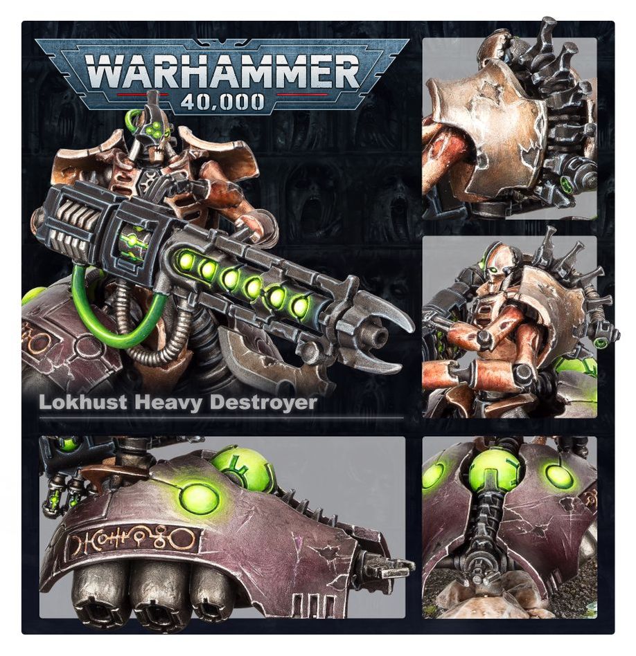 Warhammer 40K schwerer Lokhusta Destruktor der Necrons