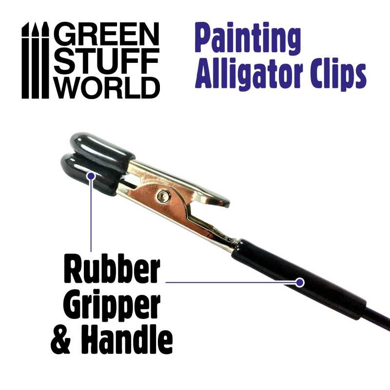 GreenStuffWorld Airbrush Krokoldilklemmen Halterung