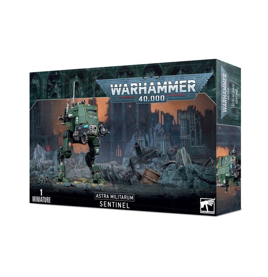 Warhammer 40K Wächtersturm-Läufer Wächter-Spähläufer Sentinel der imperialen Armee