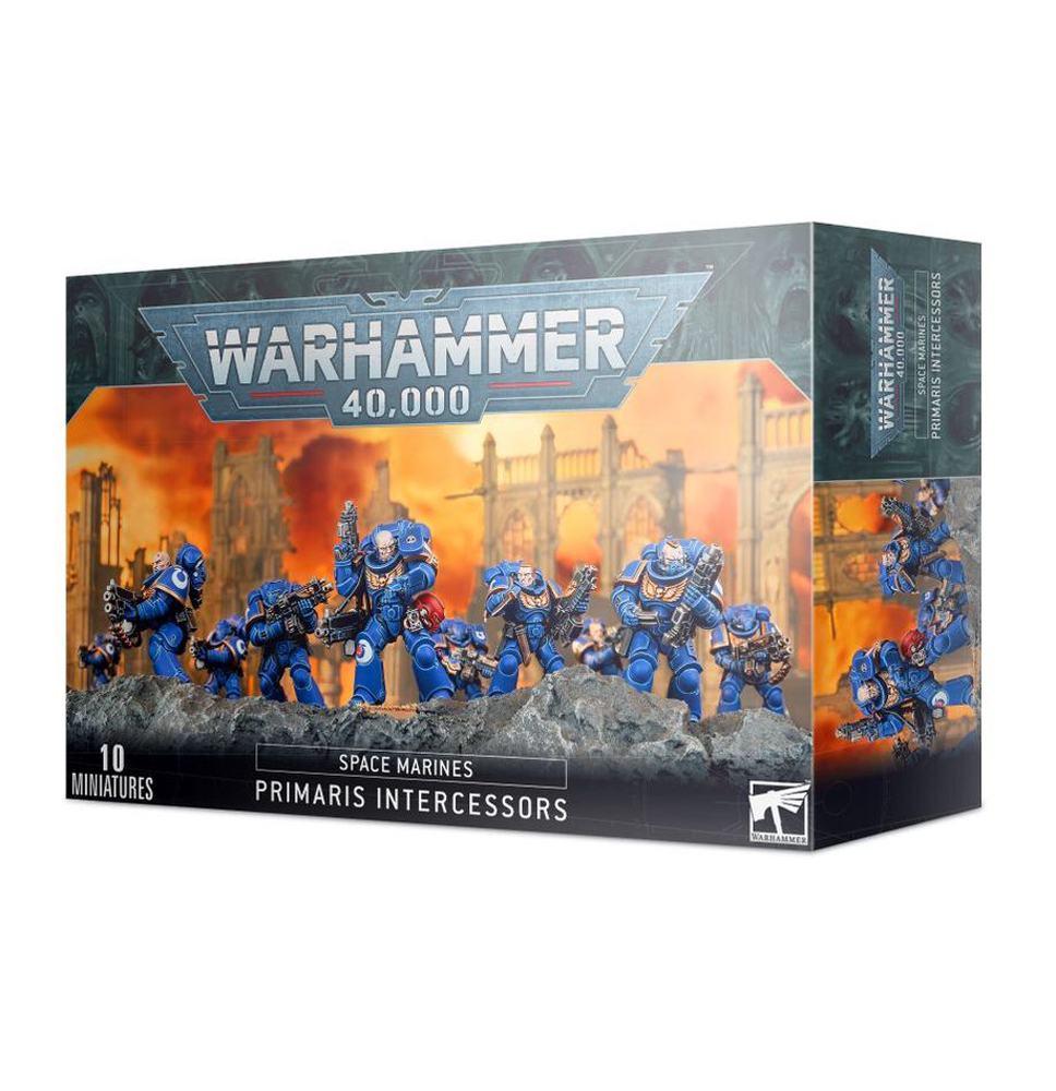 Warhammer 40K Intercessortrupp der Spacemarines