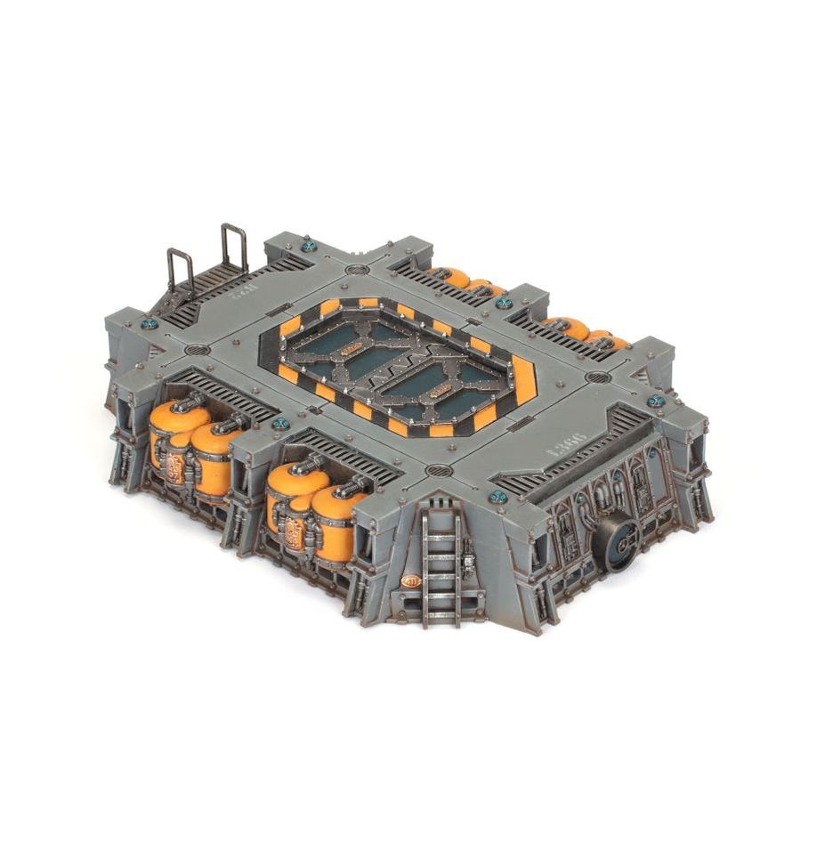 Warhammer 40K Battlezone Fronteris Landeplattform Gelände für Warhammer 40K