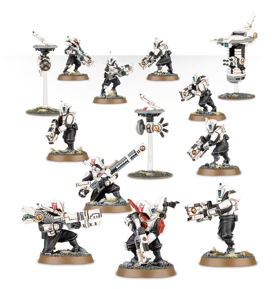 Warhammer 40K Späherteam des Sternenreich der T'au