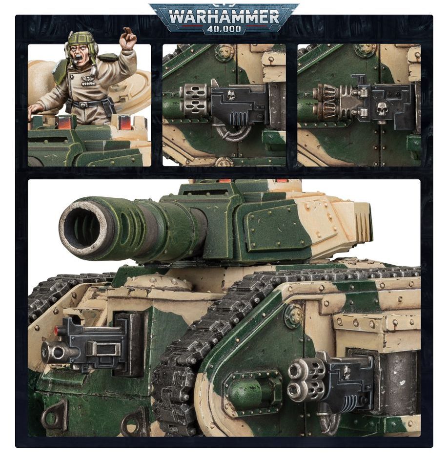 Warhammer 40K Kampfpanzer Leman Russ der imperialen Armee