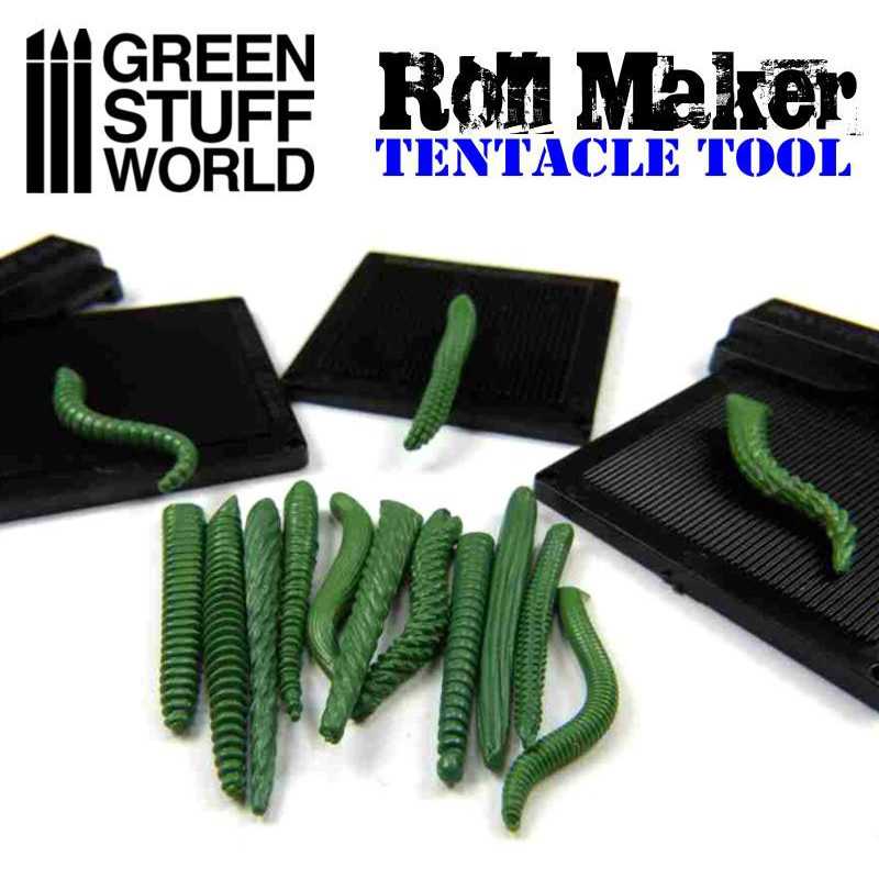 GreenStuffWorld Roll Maker Set zur Herstellung von Tentakeln, Rohren uvm.