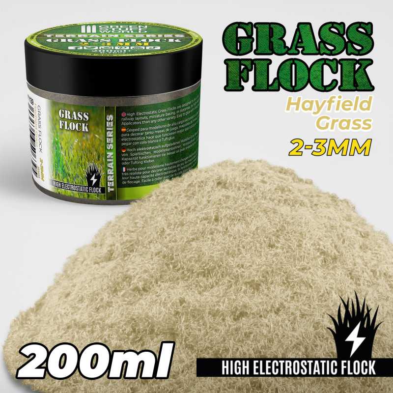 GreenStuffWorld Grasfasern 2-3mm - HAYFIELD GRASS 200 ml