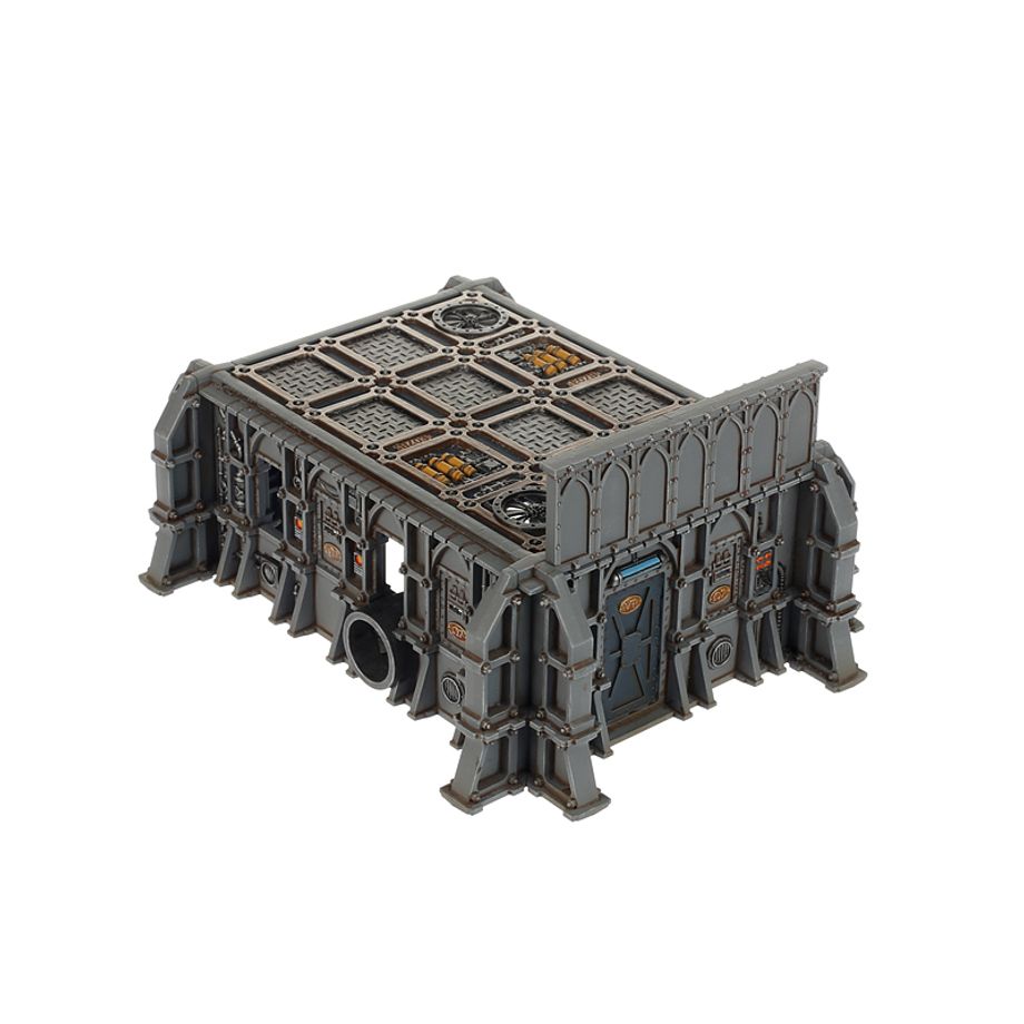 Warhammer 40K Battlezone Fronteris STK Habitatbunker und Palisaden Gelände für Warhammer 40K