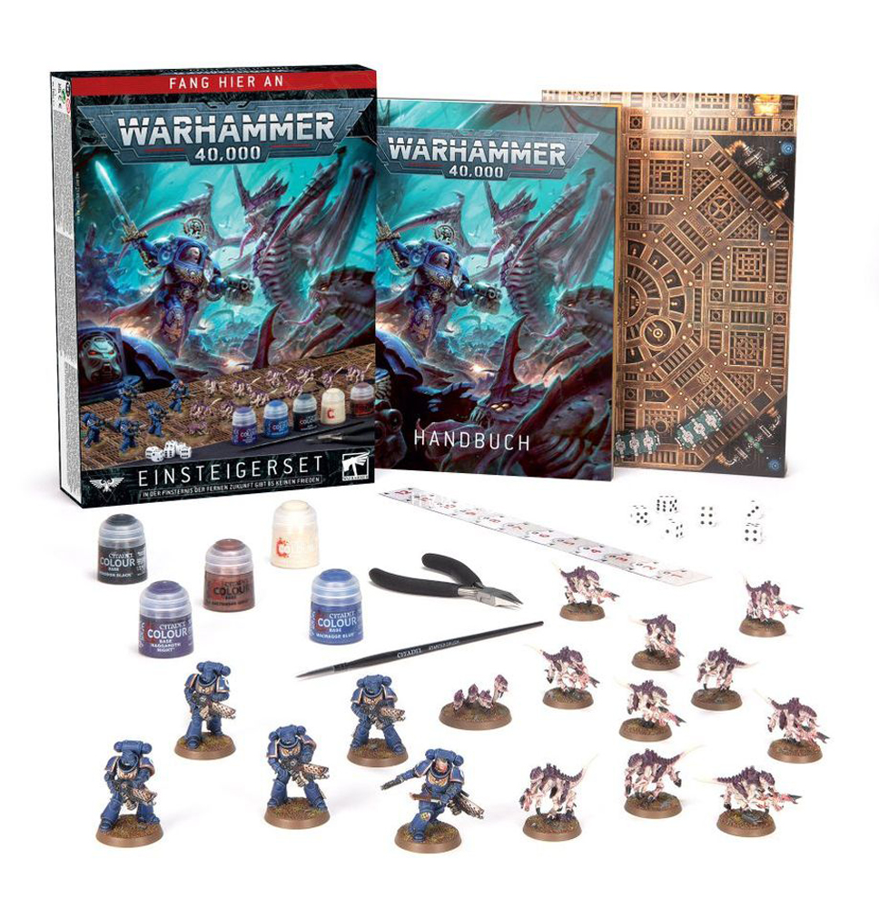 Warhammer 40K Einsteigerset Space Marines gegen Tyrandien