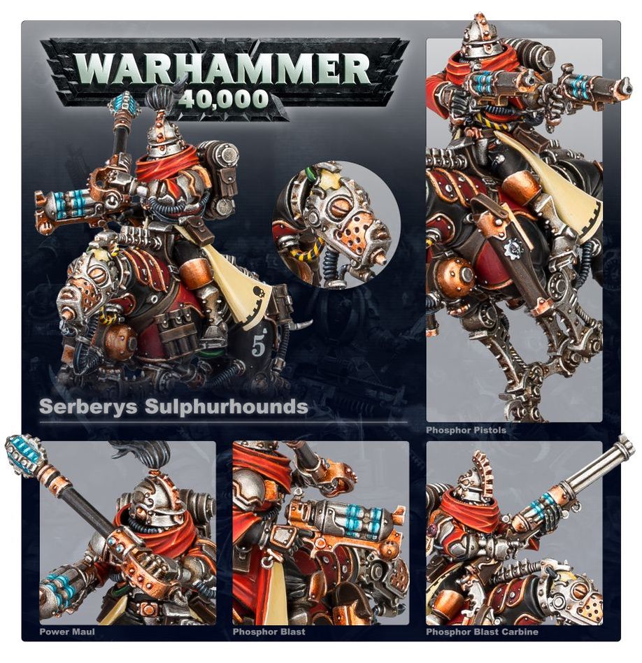 Warhammer 40K Serberys Husaren des Adeptus Mechanicus