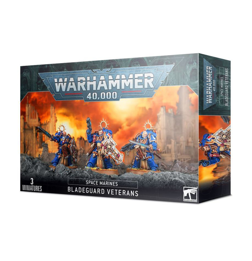 Warhammer 40K Klingengardeveteranen der Spacemarines