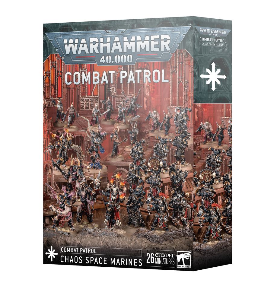 Warhammer 40K Combat Patrol der Chaos Space Marines