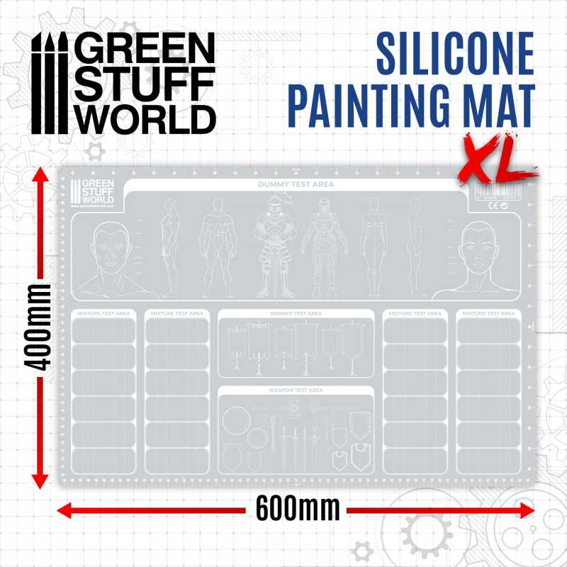 GreenstuffWorld Silikon-Malmatte 400x600mm