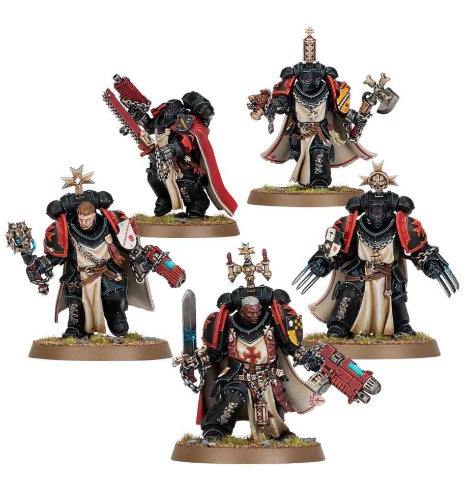 Warhammer 40K Schwertbrüder der Black Templar Warhammer 40K Schwertbrüder der Black Templar
