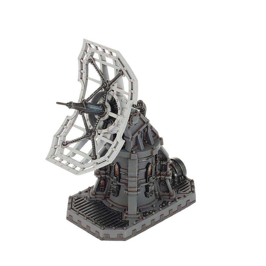 Warhammer 40K Battlezone Fronteris Vox-Antenne und Auspexschrein Gelände für Warhammer 40K