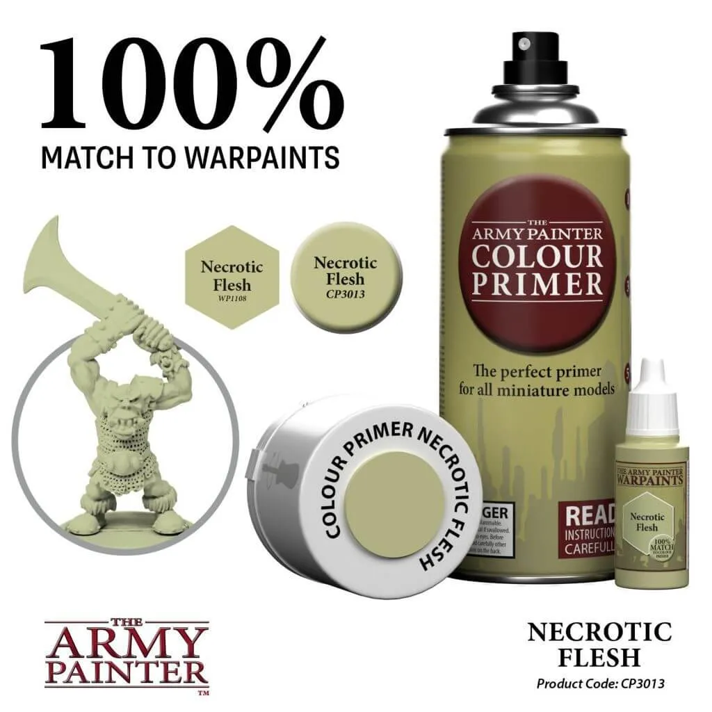 The Army Painter Colour Primer - Necrotic Flesh Grundierung