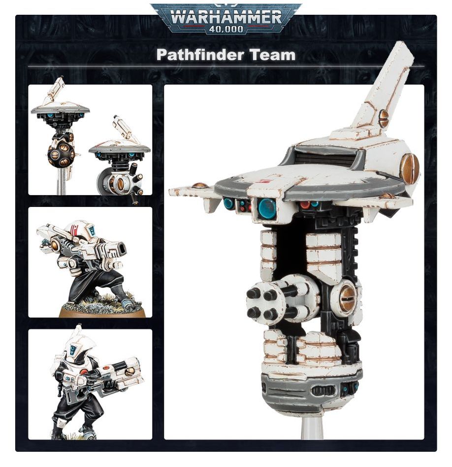 Warhammer 40K Späherteam des Sternenreich der T'au
