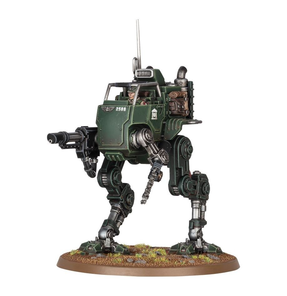 Warhammer 40K Wächtersturm-Läufer Wächter-Spähläufer Sentinel der imperialen Armee