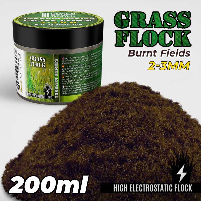 GreenStuffWorld Grasfasern 2-3mm - BURNT FIELDS 200 ml