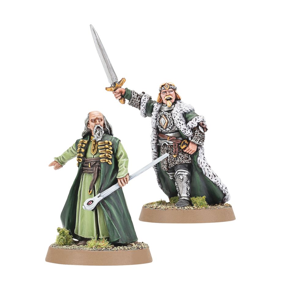 Middle-earth™ König Arvedui & Malbeth der Seher Herr der Ringe Tabletop