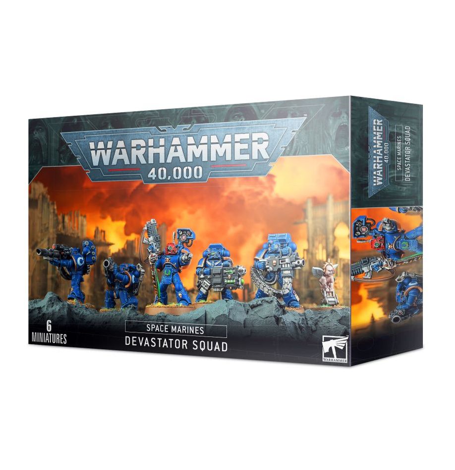 Warhammer 40K Devastortrupp der Spacemarines