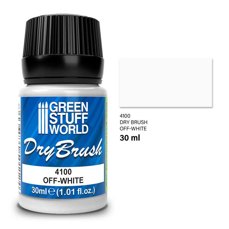 GreenStuffWorld Drybrush/Trockenbürstfarbe OFF-WHITE 30 ml