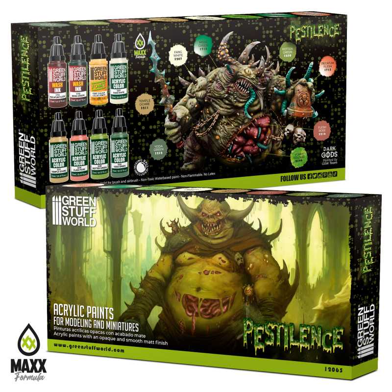 GreenStuffWorld Farbset - Pestilence
