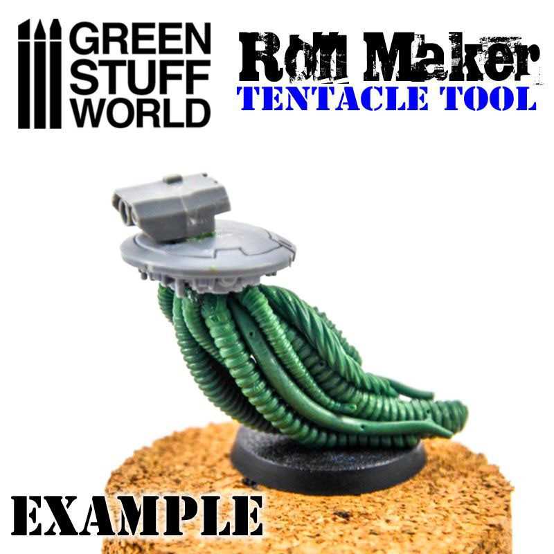 GreenStuffWorld Roll Maker Set XL zur Herstellung von Tentakeln, Rohren uvm.