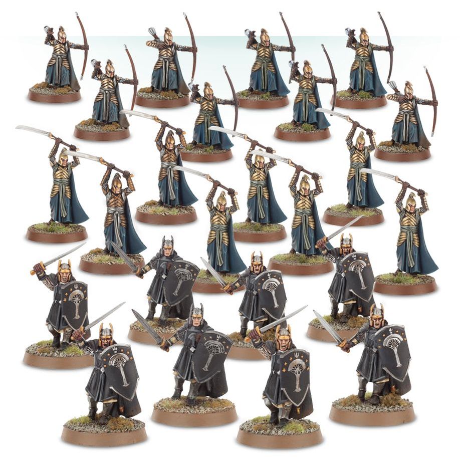Middle-earth™ Krieger des Letzten Bündnisses Herr der Ringe Tabletop
