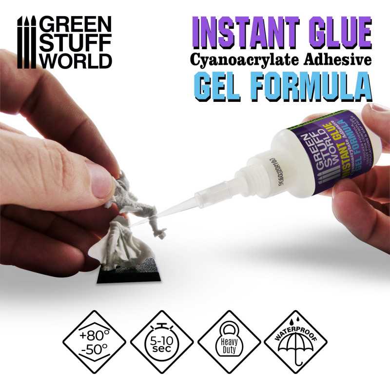 GreenStuffWorld Cyanacrylat Sekundenkleber Gel 20gr.