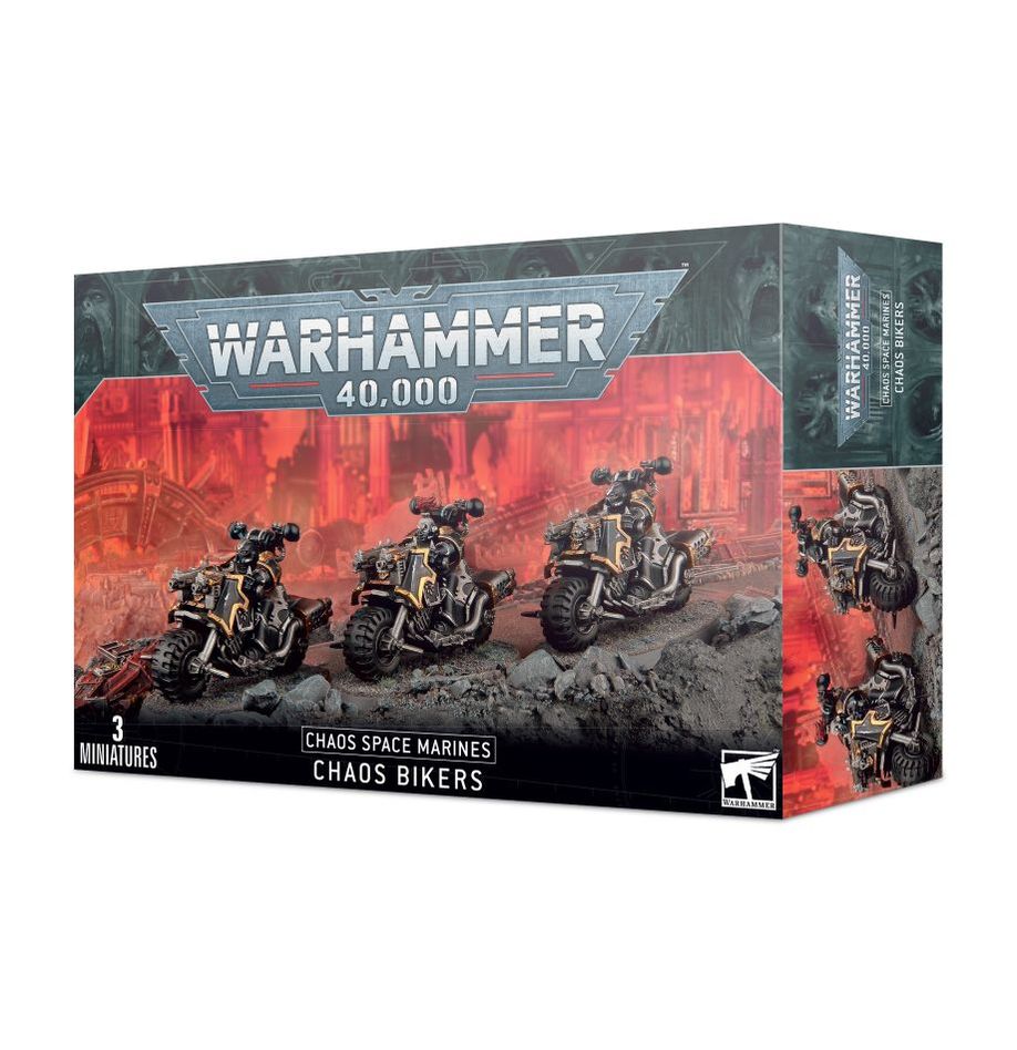 Warhammer 40K Chaos Biker der Chaos Space Marines
