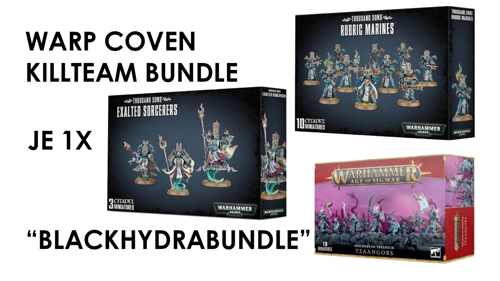 Blackhydra Bundle Warpcoven der Thousand Sons
