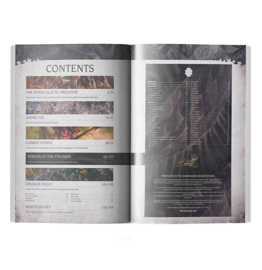 Warhammer 40K Codex Tyraniden ENGLISCH