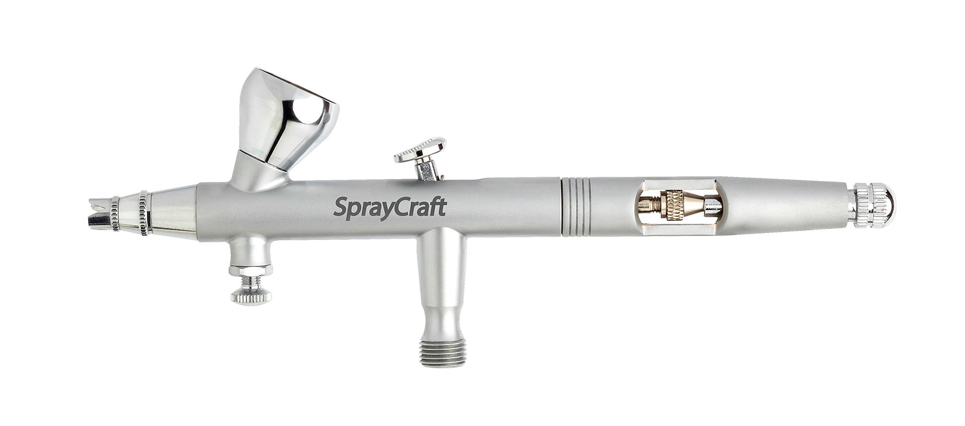FALLER Dual-Action Airbrush-Pistole SP45K Set mit 3 Düsen und 3 Bechern