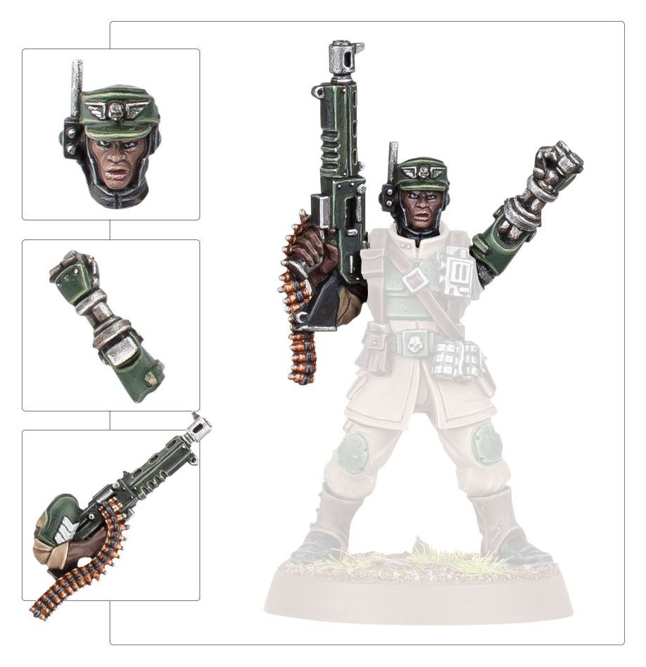 Warhammer 40K Upgrade-Kit der Cadianer