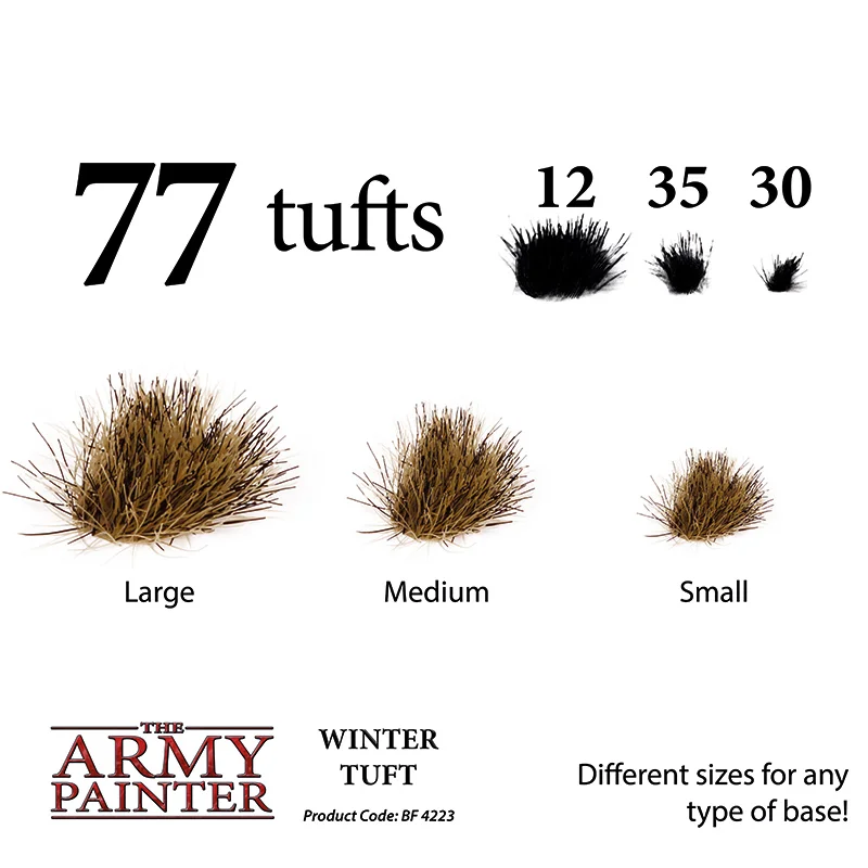 The Army Painter - Winter Tuft Tufts für Basing BF4223
