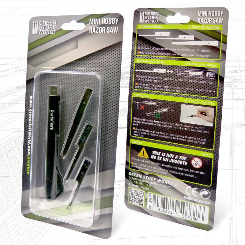 GreenStuffWorld Mini Säge Modellbausäge