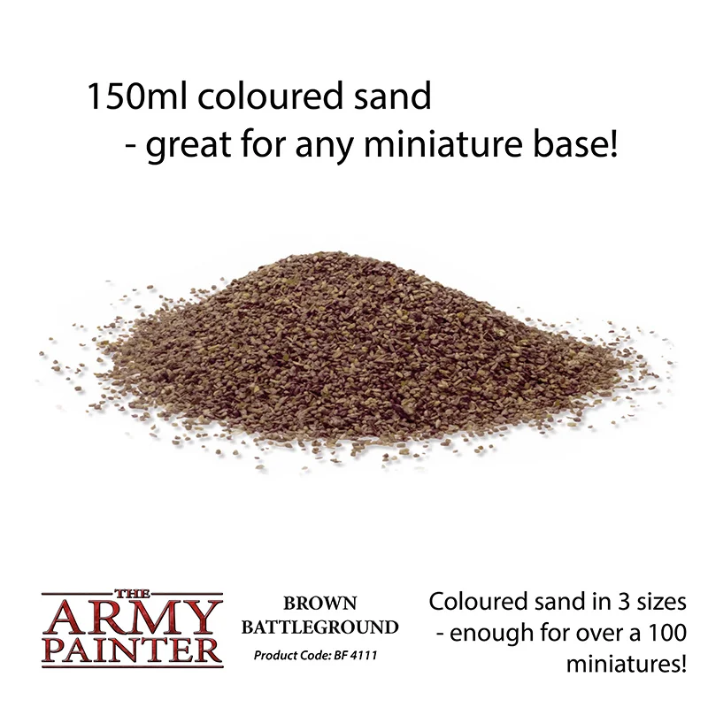 The Army Painter - Brown Battleground Streusand für Base- und Landschaftsgestaltung
