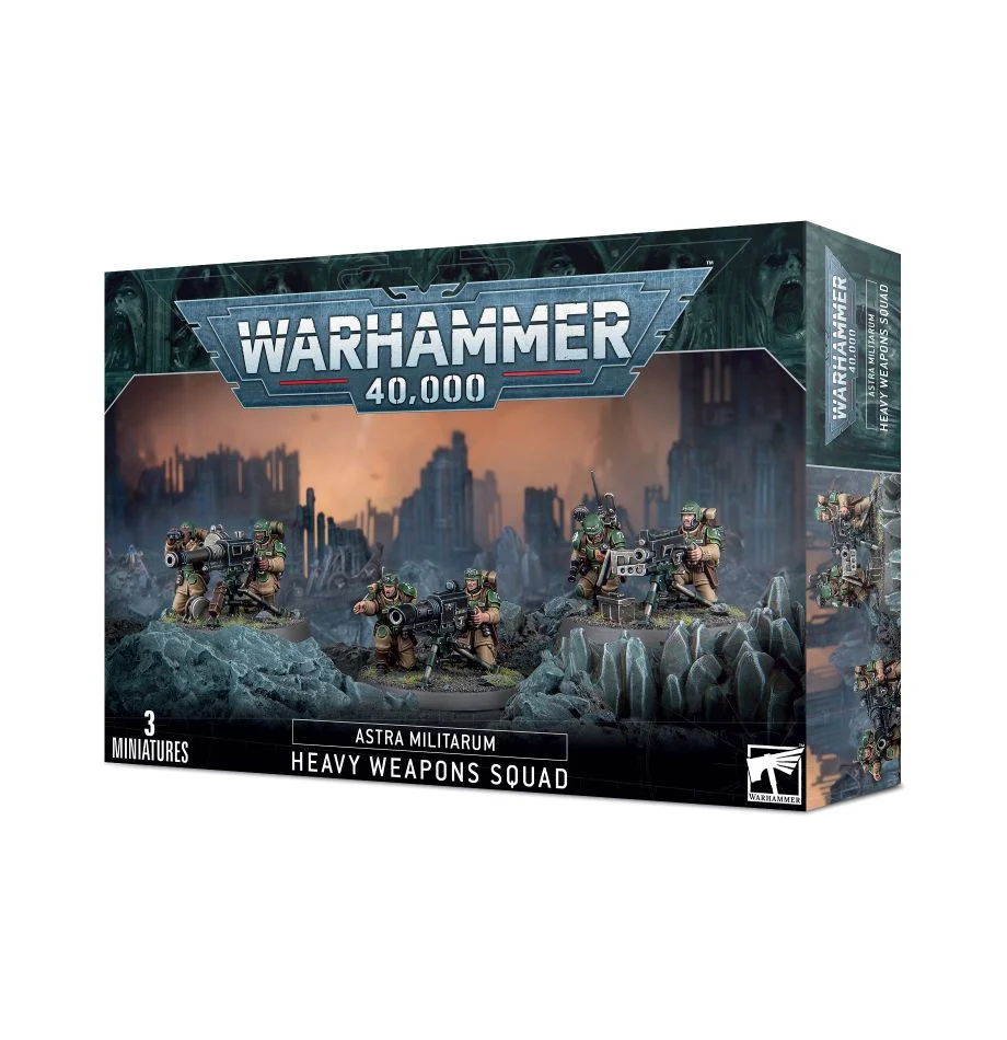 Warhammer 40K Unterstützungswaffentrupp der imperialen Armee